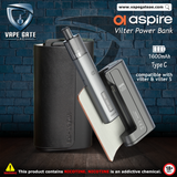 ASPIRE - Powerbank Pod Vilter (1600mAh) ABU DHABI DUBAI SHARJAH FUJAIRAH RAK KSA