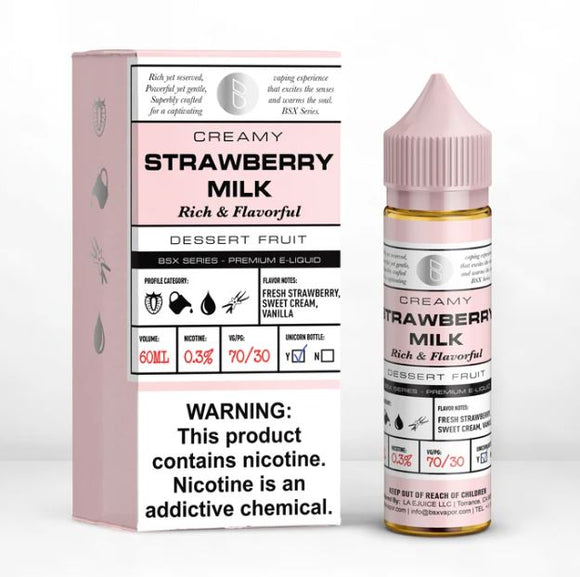 Basix Series Strawberry Milk E Liquid Vape Same Day Delivery Abu Dhabi Dubai 2025