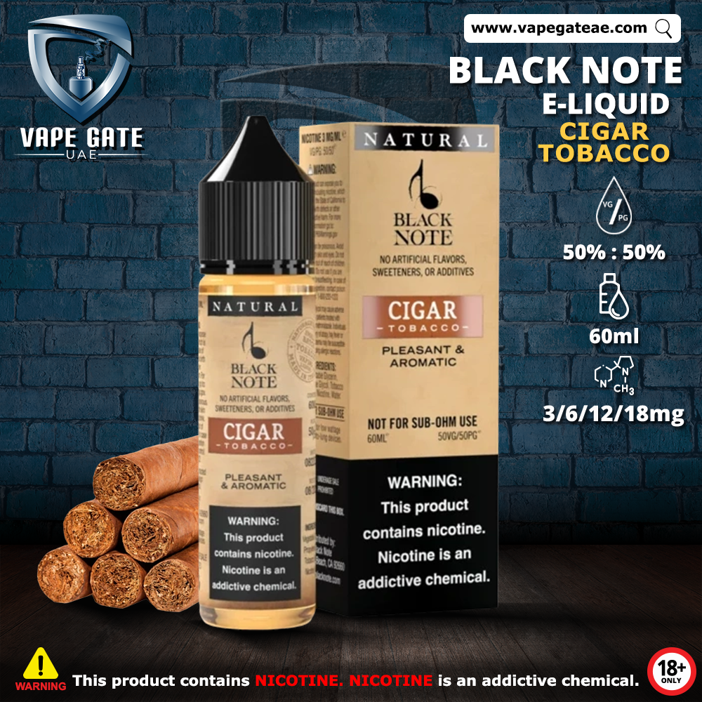 Black Note Cuban Cigar Blend 60ML | Abu Dhabi UAE | KSA Saudi Arabia Black Note Cuban Cigar Blend 60ML | Abu Dhabi UAE | KSA Saudi Arabia