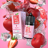 APPLE STRAWBERRY ICE - BLVK FUJI SALTS - 30ML vape delivery abu dhabi