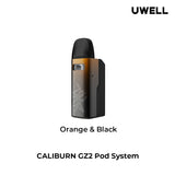 caliburn gz2 pod system orange black vape shop in abudhabi