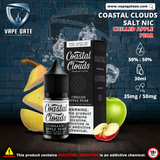 CHILLED APPLE PEAR - COASTAL CLOUDS 30ML SALTNIC Abudhabi Dubai Fujairh KSA