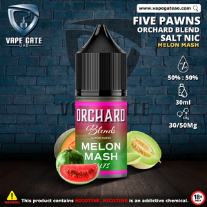 MELON MASH - ORCHARD BLEND FRUIT SALTNIC BY FIVE PAWNS