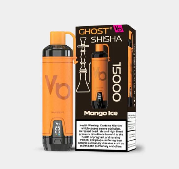 Vapes Bar Ghost Shisha Disposable Vape (15,000 PUFFS)