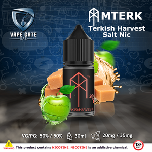 M.terk - Terkish Harvest Saltnic - Salt Nic - UAE - KSA - Abu Dhabi - Dubai - RAK 1