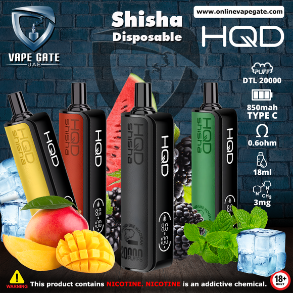 HQD Shisha 20,000 Puffs Vape Dubai Price Buy Online HQD Shisha 20,000 Puffs Vape Dubai Price Buy Online