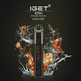 IGET KING Disposable Pod Device (2600 PUFF) DUBAI ABU DHABI FUJAIRAH AL AIN KSA