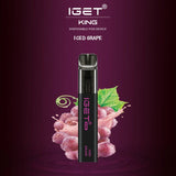 IGET KING Disposable Pod Device (2600 PUFF) DUBAI ABU DHABI FUJAIRAH AL AIN KSA