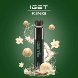 IGET KING Disposable Pod Device (2600 PUFF) DUBAI ABU DHABI FUJAIRAH AL AIN KSA