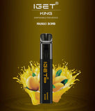 IGET KING Disposable Pod Device (2600 PUFF) DUBAI ABU DHABI FUJAIRAH AL AIN KSA