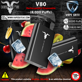 IGNITE - V80 Rechargeable Disposable Vape (8000 Puffs) vape offer al ain