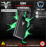 IGNITE - V80 Rechargeable Disposable Vape (8000 Puffs) vape online fujairah