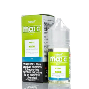 Naked 100 Max - Apple Ice Saltnic 30ml DUBAI ABU DHABI AL AIN RUWAIS KSA