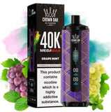 Al Fakher - Crown Bar Mega Max 40K Disposable Vape (40,000 Puffs) Vape Online Delivery Al Ain