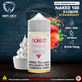 naked 100 strawberry creme eliquid Dubai