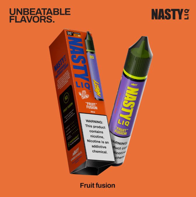 blubar vape Fruit Fusion - Nasty Liq 30ml
