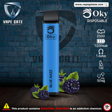 OKY DISPOSABLE VAPE PEN 2500 PUFFS 1200MAH Abudhabi Dubai KSA