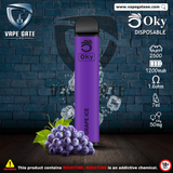 OKY DISPOSABLE VAPE PEN 2500 PUFFS 1200MAH Abudhabi Dubai KSA