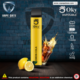 OKY DISPOSABLE VAPE PEN 2500 PUFFS 1200MAH Abudhabi Dubai KSA