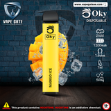 OKY DISPOSABLE VAPE PEN 2500 PUFFS 1200MAH Abudhabi Dubai KSA.