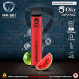 OKY DISPOSABLE VAPE PEN 2500 PUFFS 1200MAH Abudhabi Dubai KSA