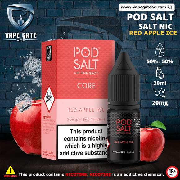 Pod Salt - Red Apple Ice Saltnic