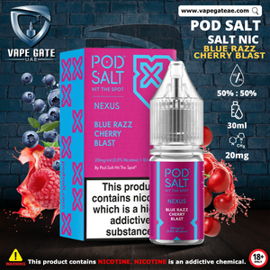 pod salt nexus blue razz cherry blast saltnic Abu Dhabi