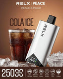 Relx Peace 25K Rechargeable Disposable Vape (25,000 Puffs) Order Online Fujairah