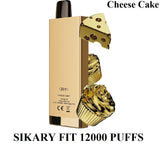 Sikary Fit Rechargeable Disposable Vape (12,000 Puffs) Vape Offer online Ras Al Khaimah