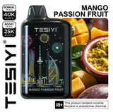 Tesiyi Ultra Max Rechargeable Disposable Vape (40,000 Puffs)  Vape Online Offer Ruwais