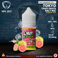 Tokyo Crazy Fruits Guava Ice Saltnic 30ml ABU DHABI DUBAI AL AIN RUWAIS KSA