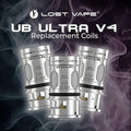 LOST VAPE UB ULTRA V4 REPLACEMENT COIL - 5PCS.  VAPE DFAST DELIVERY ABU DHABI
