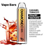 Vapes Bar - Diamond Disposable Vape (7000 Puffs) VAPE SAME DAY DELIVERY DUBAI