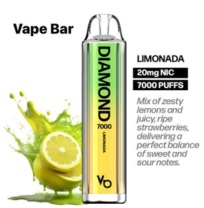 Vapes Bar - Diamond Disposable Vape (7000 Puffs) VAPE FUJAIRAH