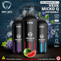 VEIIK MICKO Q DISPOSABLE 5500 PUFFS (30mg) best vape shop in Dubai