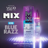 VGOD Iced Blue Razz Salt Nic - 30ml vape online delivery abu dhabi dubai KSA