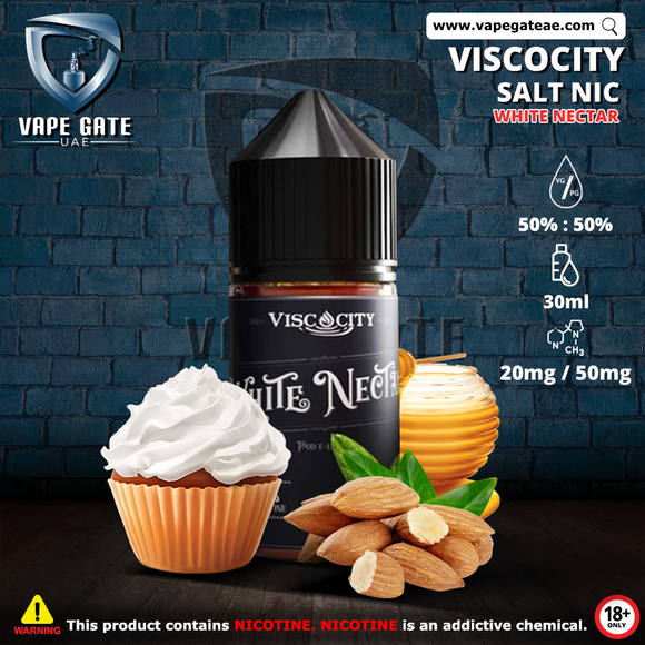Viscocity Vapor - White Nectar Saltnic 30ml | best vape shop in Dubai Viscocity Vapor - White Nectar Saltnic 30ml | best vape shop in Dubai