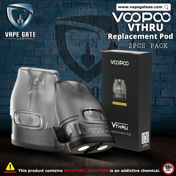 VOOPOO V THRU PRO REPLACEMENT PODS - 2 PACK Abudhabi Dubai KSA