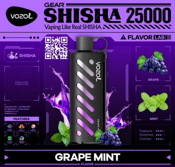 elfbar elfa master akku Vozol Gear Shisha 25000 Moscow Evenings main image 0