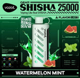 Vozol Gear Shisha DTL DISPOSABLE POD (25,00 PUFFS) Vape Same Day Delivery Abu DHabi