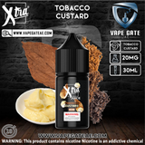 TOBACCO CUSTARD - XTRA SALTNIC 30ML vape offer al ain