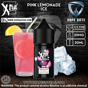 ICE PINK LEMONADE - XTRA SALTNIC 30ML vape offer dubai