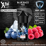 ICE BLUE RAZZ - XTRA SALTNIC 30MLv vape dubai