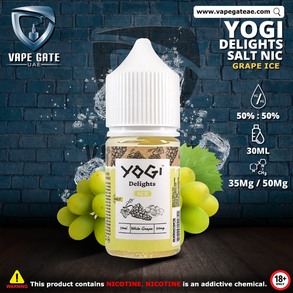 Yogi White Grape 30ml Saltnic best vape shop in Dubai