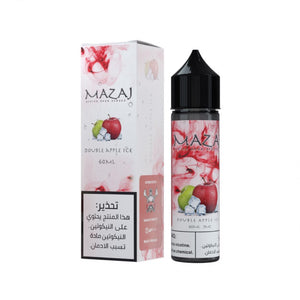 Double Apple Ice - by Mazaj 60ml E Juice Abudhabu Dubai UAE KSA UK US