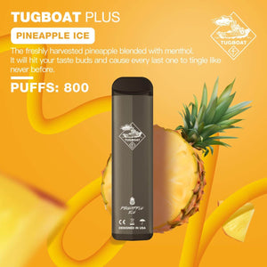 TUGBOAT VAPE DISPOSABLE PODS (800 Puffs) - Grape Ice - Pods - UAE - KSA - Abu Dhabi - Dubai - RAK 1