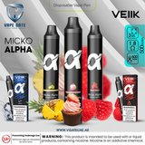 VEIIK MICKO ALPHA DISPOSABLE VAPORIZER 600 PUFFS - Pods - UAE - KSA - Abu Dhabi - Dubai - RAK 1