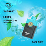 TUGBOAT - HERO Pod Kit Disposable Vape (8000 Puffs) ABU DHABI DUABI AL AIN RUWAIS SHARJAH KSA