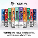 TUGBOAT XXL VAPE DISPOSABLE PODS (2500 Puffs) - Pods - UAE - KSA - Abu Dhabi - Dubai - RAK 1