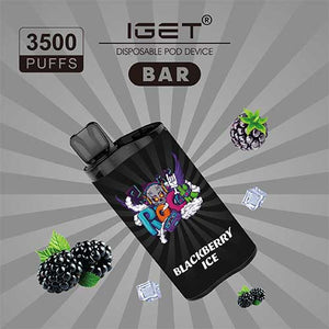 IGET BAR Disposable Pod Device (3500 PUFFS) Abu Dhabi Dubai Sharjah Fujairah Ruwais KSA